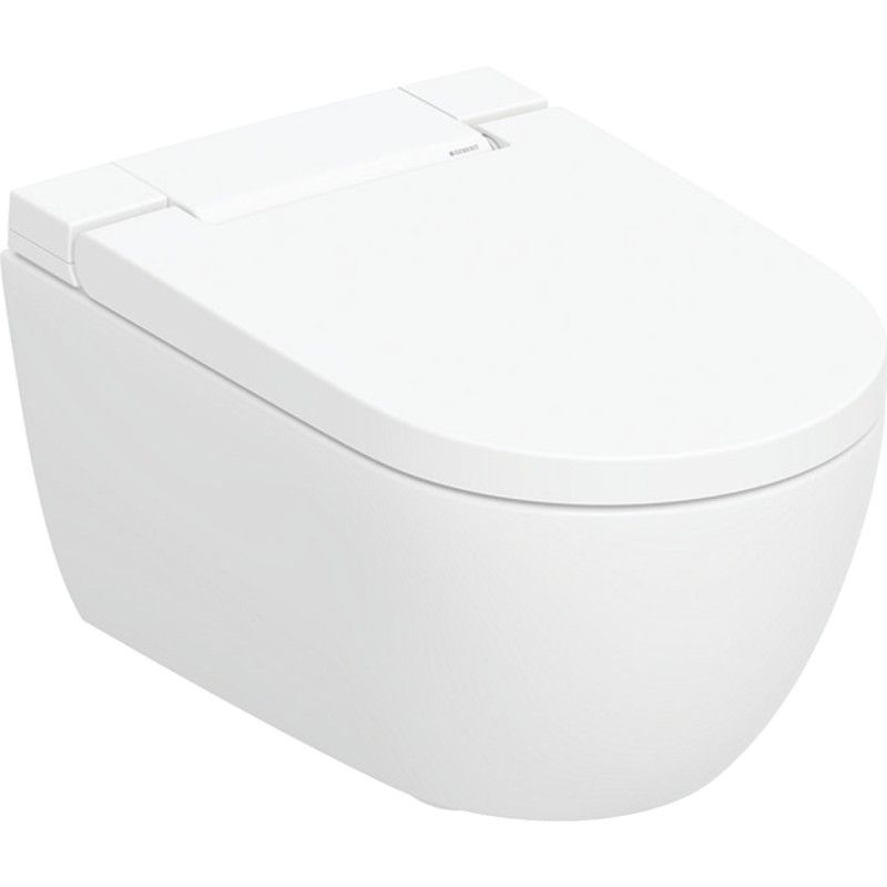 Geberit AquaClean Alba Premium Plus komplektas su Duofix Sigma 8 cm WC potinkine montavimo sistema, baltas klavišas