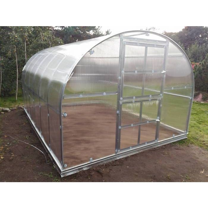 Šiltnamis KLASIKA 36m2 (plotis 3 m) danga 4 mm ilgis 12 m