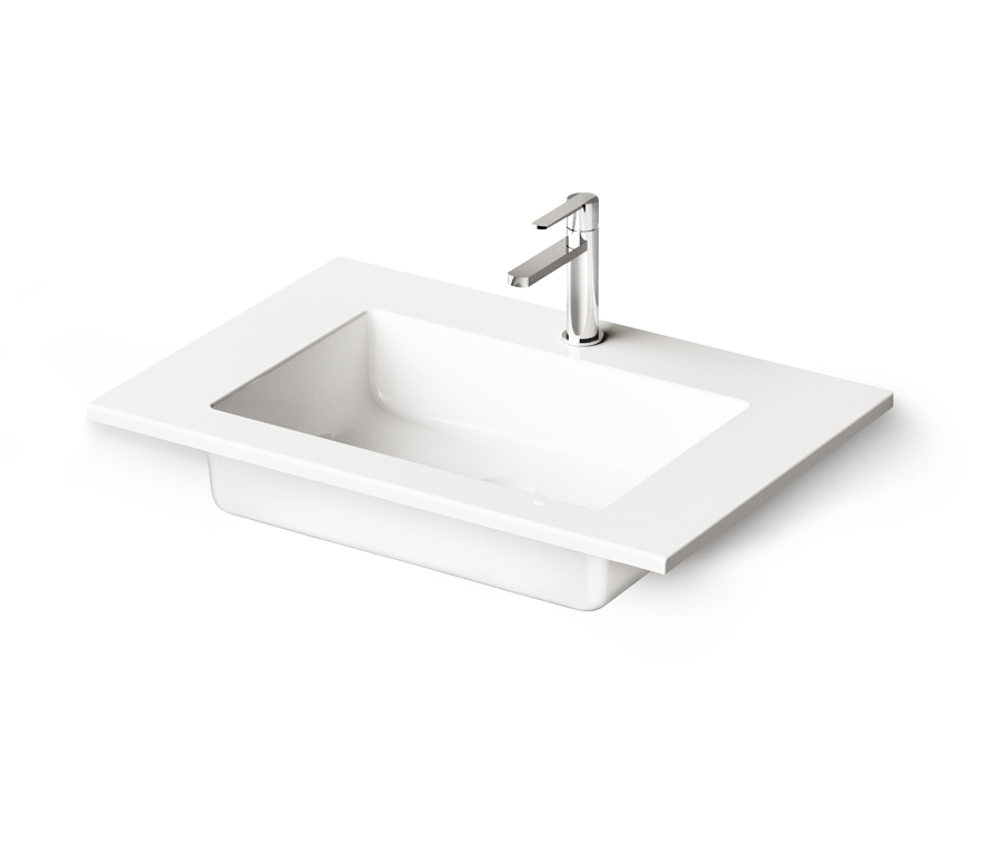 Akmens masės praustuvas PAA Loto 70x49 cm, baltas ILOT700/00