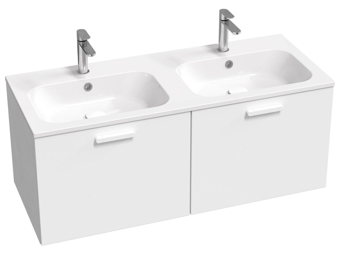 Praustuvo spintelė Ravak Chrome II 120, balta, rankenėlė 152 mm, balta X000001779