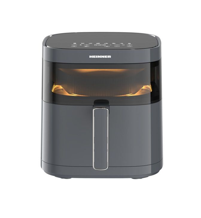 Karšto oro gruzdintuvė 2200W, 5.7L HAF-B6GRY17LG HEINNER Karšto oro gruzdintuvė 2200W, 5.7L HAF-B6GRY17LG HEINNER