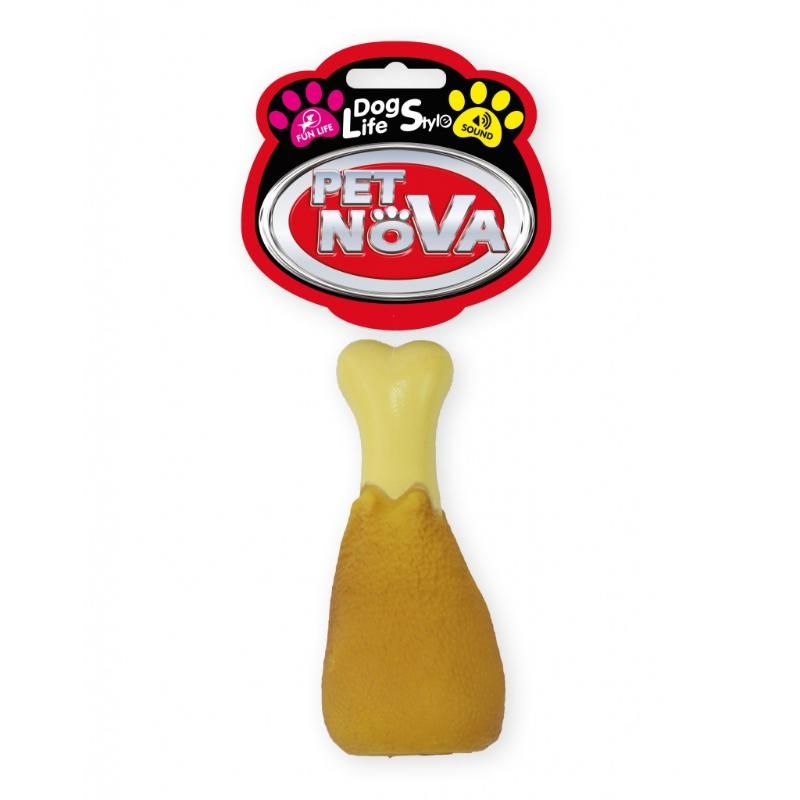 PET NOVA THIGH vinilo žaislas šuniui 13cm 3vnt, VIN-THIGH