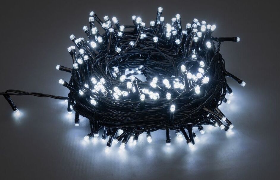 Girlianda Finnlumor 360 LED balta šviesa, juodas laidas, 36 m, 6410416523057 Girlianda Finnlumor 360 LED balta šviesa, juodas laidas, 36 m, 6410416523057
