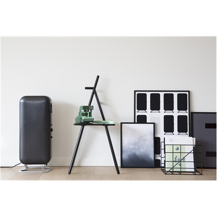 Tepalinis radiatorius MIll AB-H1000DN, 1000 W | Galios lygių skaičius: 3 | Tinka kambariams iki 12–16 m² | Juodas