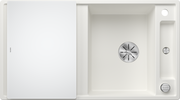 Silgranitinė plautuvė BLANCO AXIA III 5 S SILG PDUR Balta Z.GL InFino M.AF