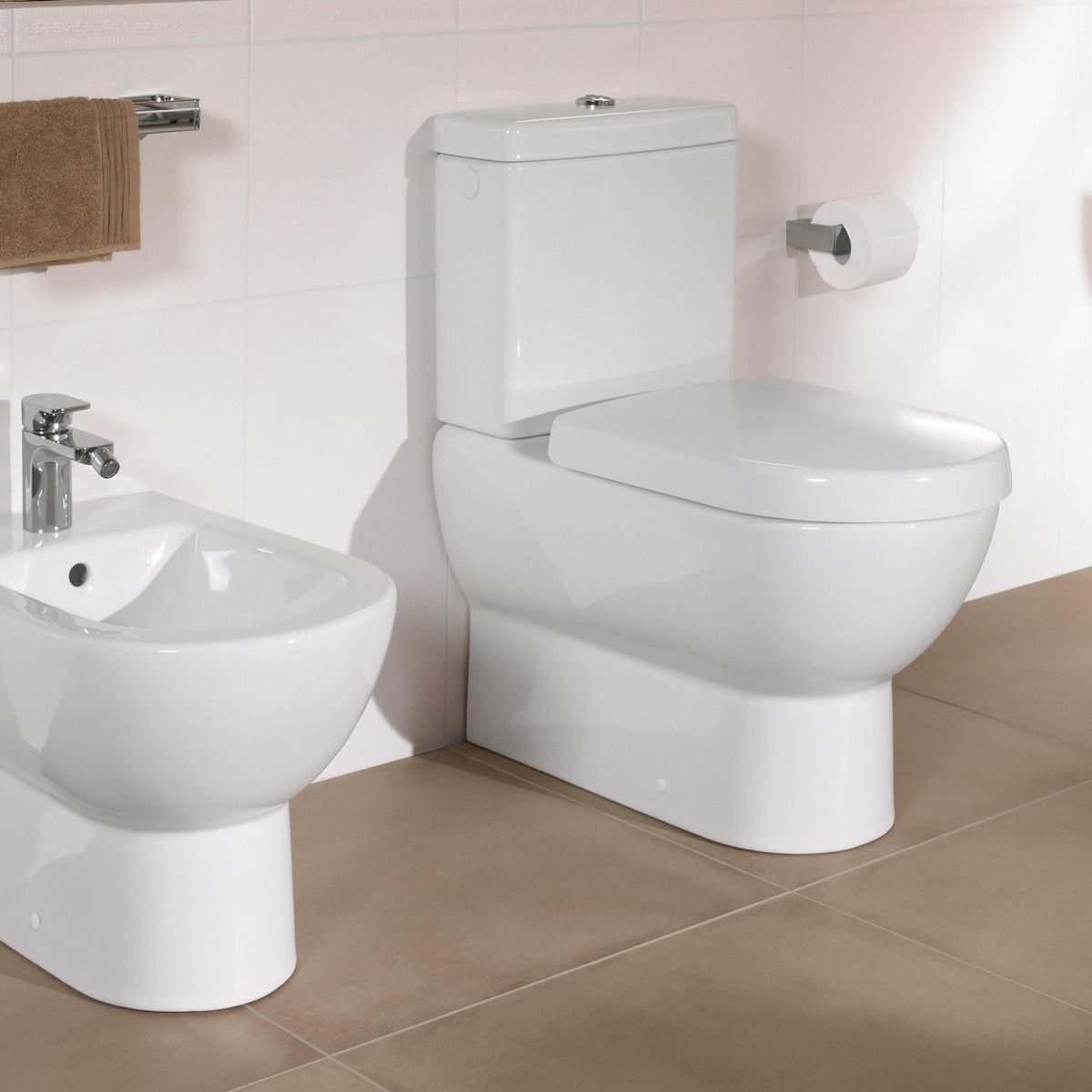 Klozeto bakelis Villeroy&Boch Subway, baltas, 77231101