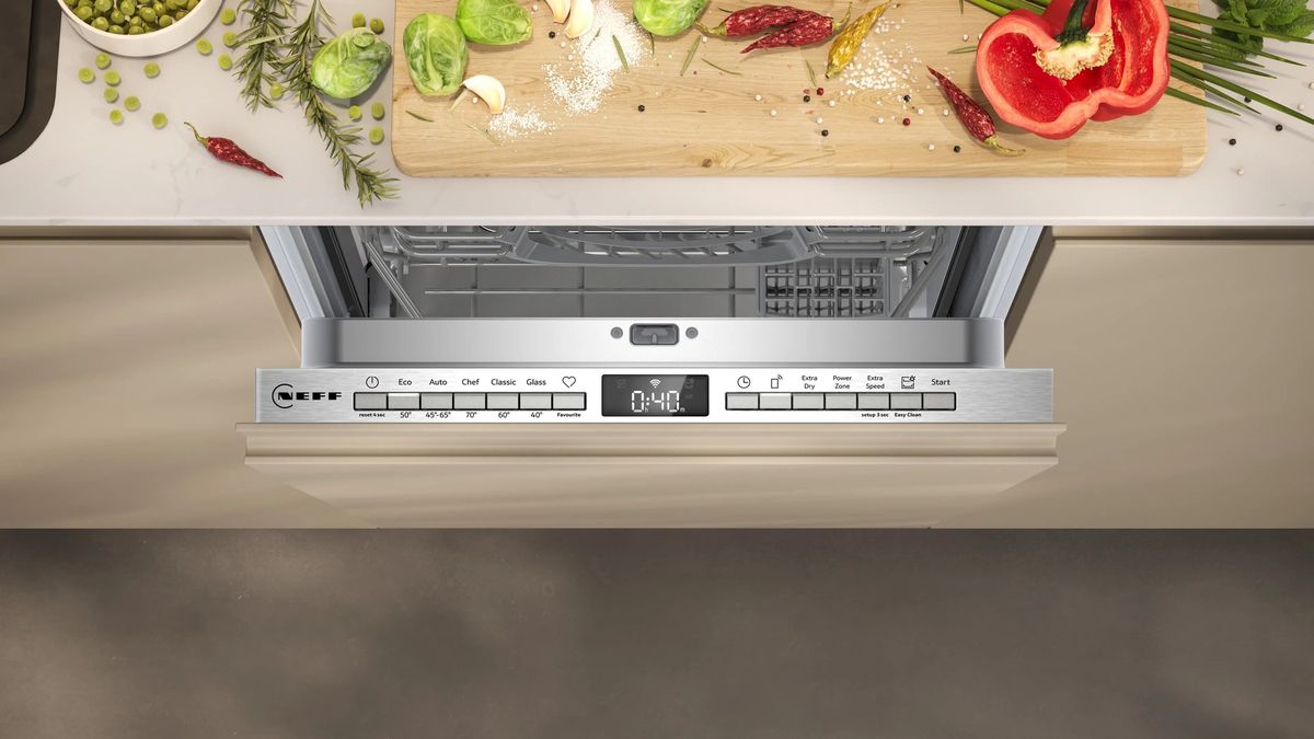 Įmontuojama indaplovė Neff S855EKX33E