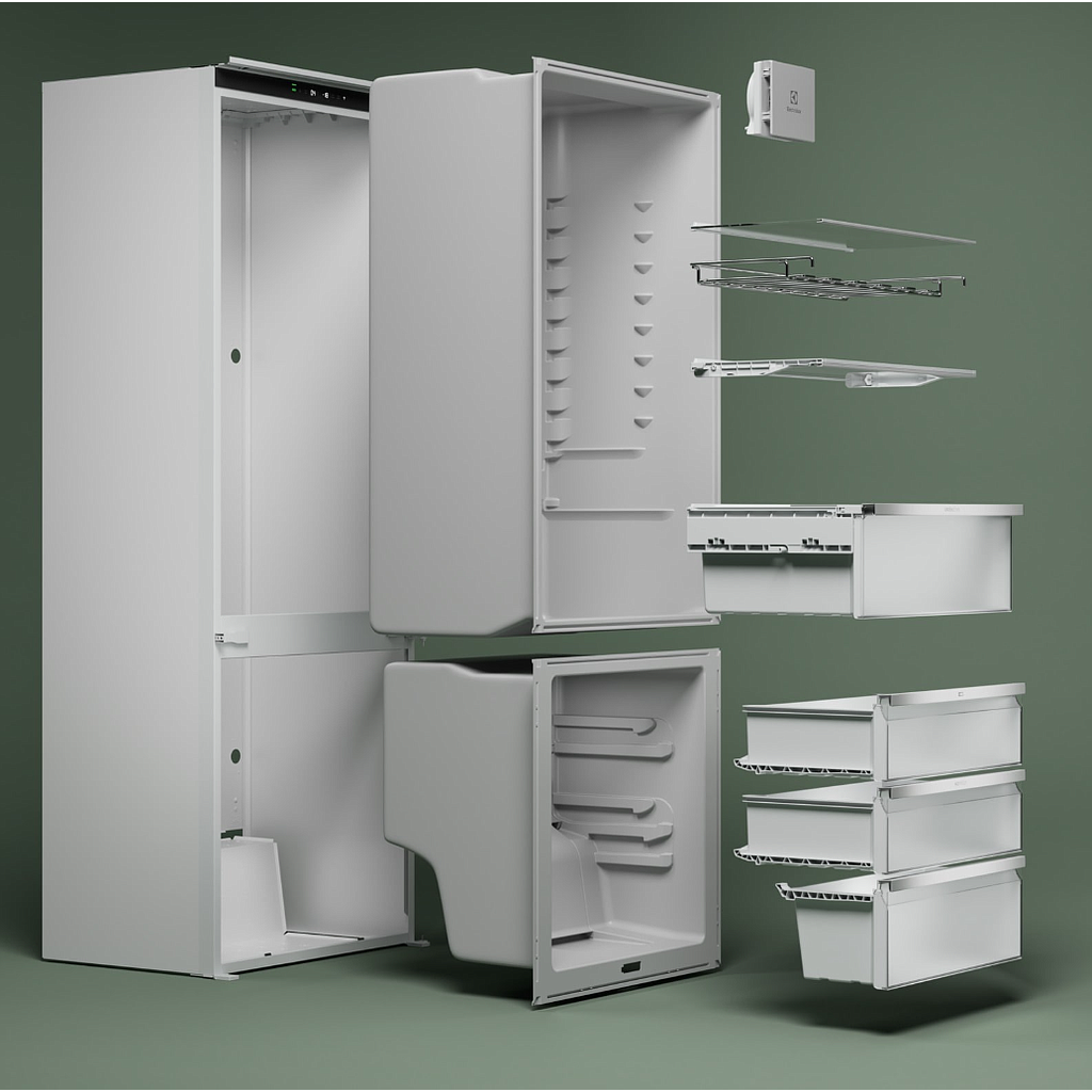 Šaldytuvas ELECTROLUX ENA7CE18S3 Šaldytuvas ELECTROLUX ENA7CE18S3