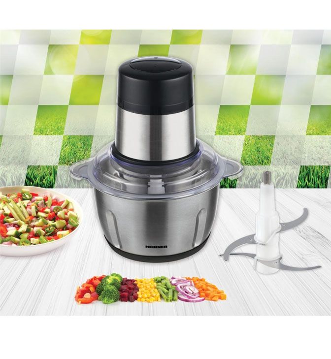 Mini smulkintuvas 300W HMC-D300SS HEINNER Mini smulkintuvas 300W HMC-D300SS HEINNER