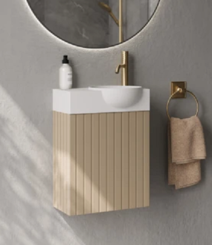 NU serijos praustuvo spintelė beige spalvos NU serijos praustuvo spintelė beige spalvos