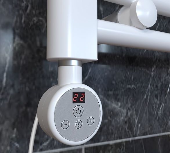 Kaitinimo elementas (tenas) Ecoradco SUN DIGITAL su ekranėliu, su laidu į rozetę 900 W, baltas Kaitinimo elementas (tenas) Ecoradco SUN DIGITAL su ekranėliu, su laidu į rozetę 900 W, baltas