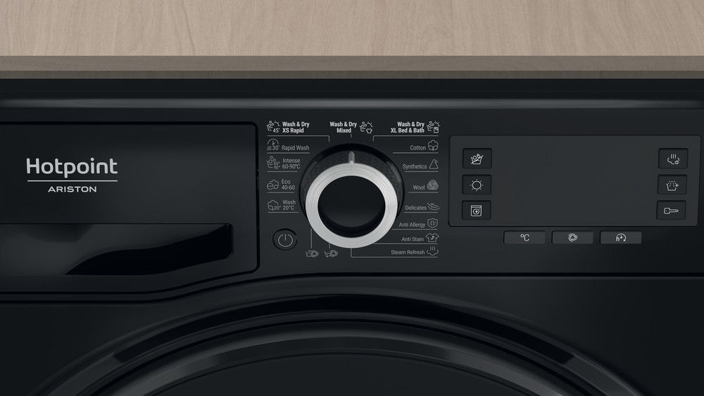 Skalbimo mašina su džiovinimo funkcija Hotpoint-Ariston NDD 11725 BDA EE