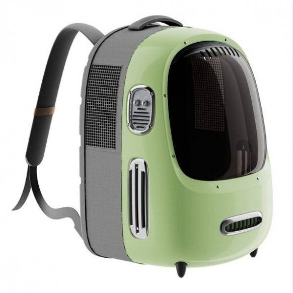 Kuprinė naminiams gyvūnams Petkit Breezy Dome 2, Green, 388122