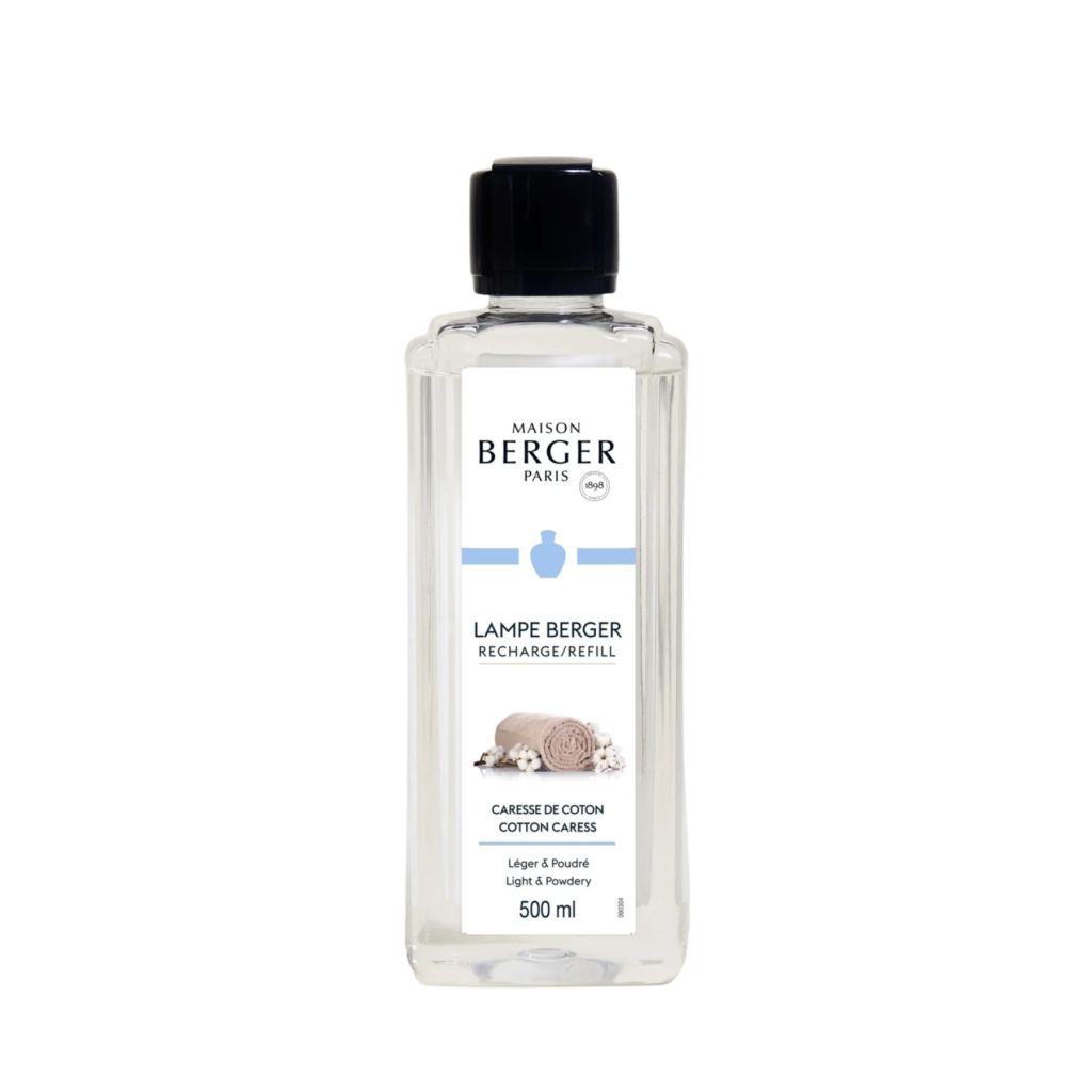 Kvapo papildymas lempai Maison Berger Cotton Cares 500 ml, 115180 Kvapo papildymas lempai Maison Berger Cotton Cares 500 ml, 115180
