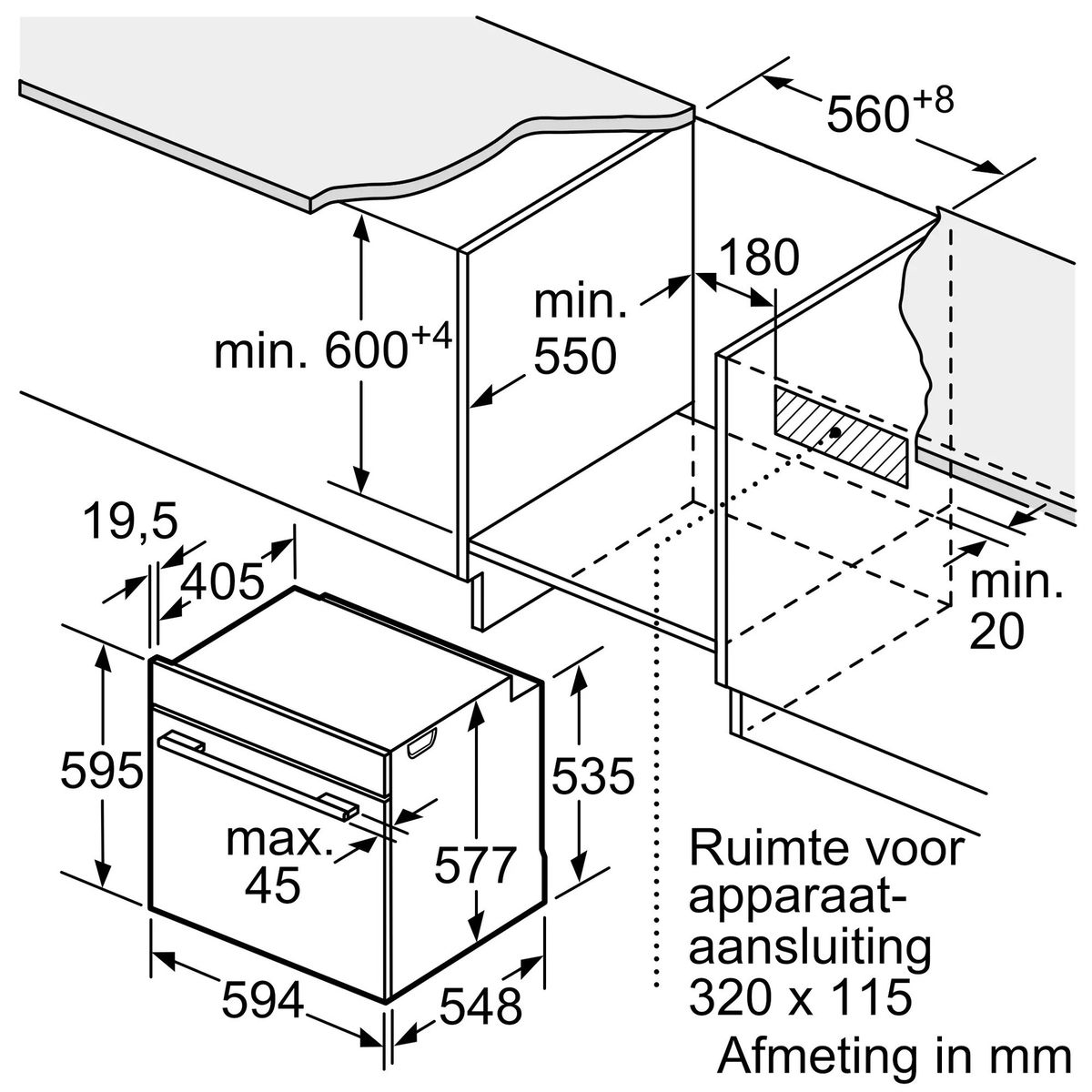 Orkaitė su mikrobangų funkcija Siemens HN978GMB1