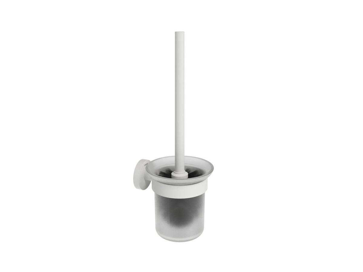 Tualeto šepetys Ravak KN 410.10WHM, matinės baltos spalvos, X07P1324 Tualeto šepetys Ravak KN 410.10WHM, matinės baltos spalvos, X07P1324