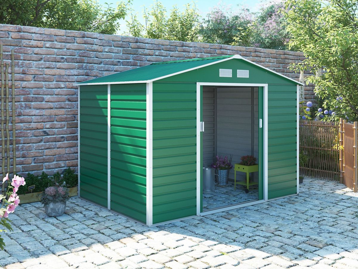 Sodo namelis G21 GAH 529 - 277 x 191cm, plastikinis, žalia 63900537 Sodo namelis G21 GAH 529 - 277 x 191cm, plastikinis, žalia 63900537