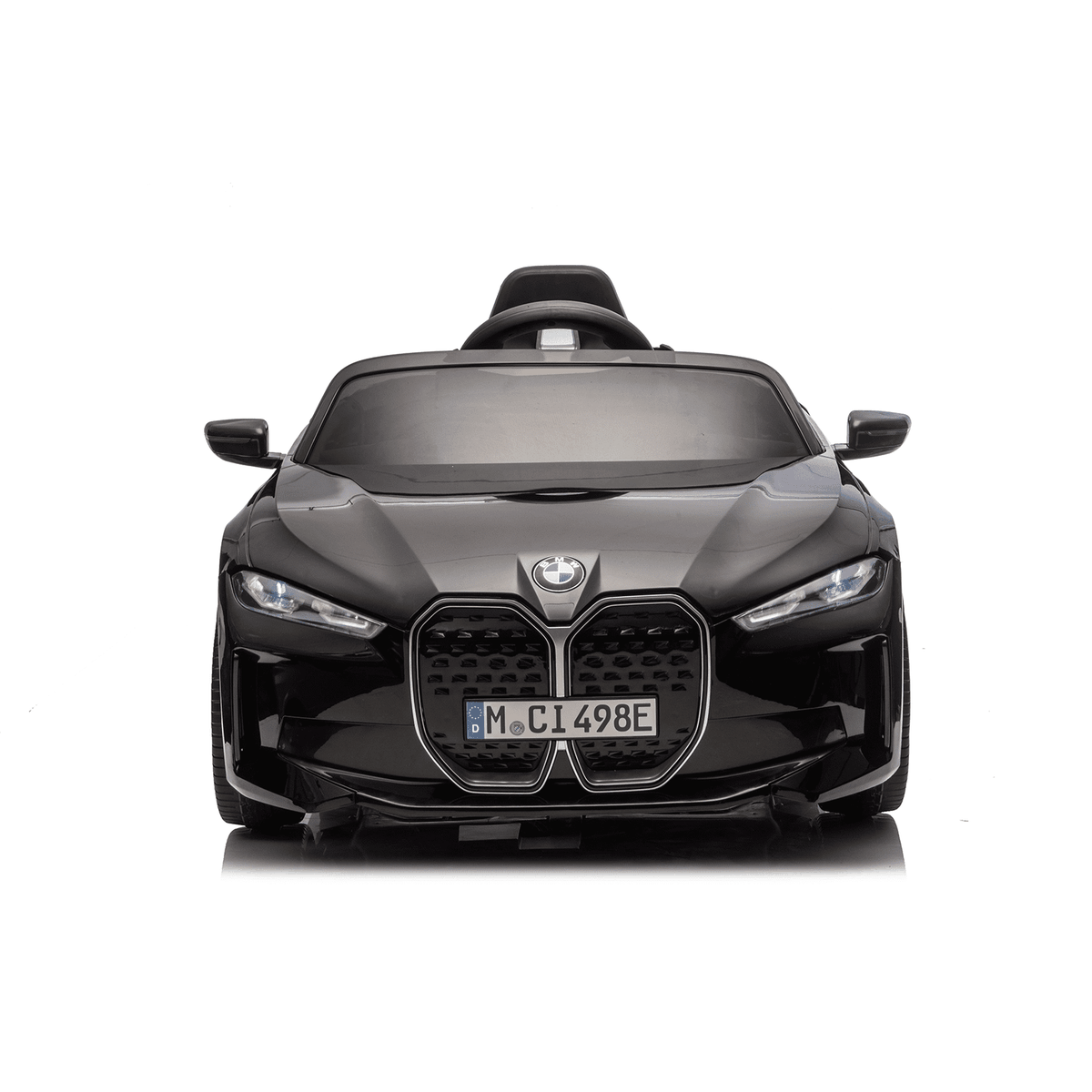 Vaikiškas elektromobilis BMW I4 HATIS, juodas Vaikiškas elektromobilis BMW I4 HATIS, juodas