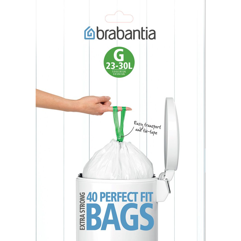 Šiukšlių maišai Brabantia G 23-30L (dalytuve 40vnt.), 375668