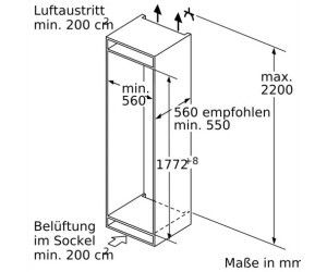 Įmontuojamas šaldytuvas Siemens KI81FPDE0