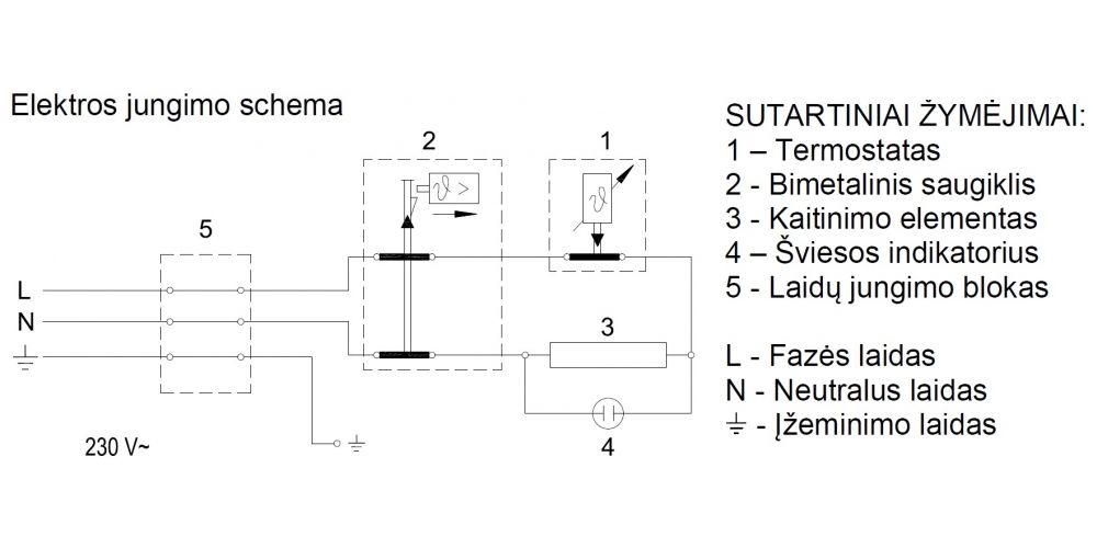 Elektrinis vandens šildytuvas Gorenje GT 5 O