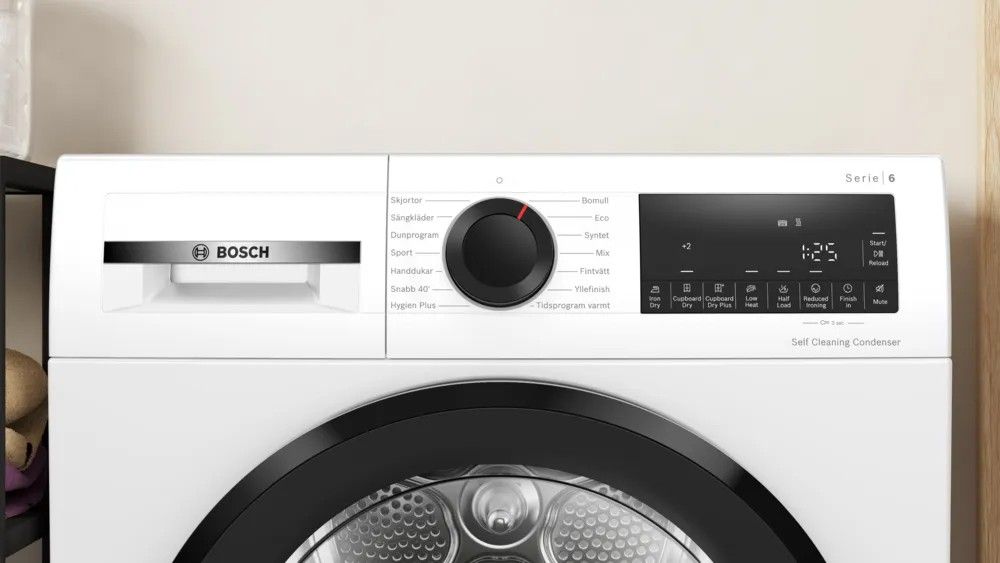Džiovyklė BOSCH WQG245D9SN Džiovyklė BOSCH WQG245D9SN