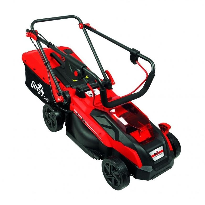Akumuliatorinė vejapjovė Grizzly ARM 2040-33 Lion Set, 20 V