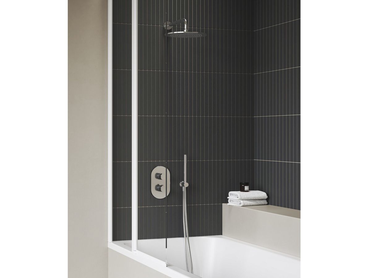 Termostatinis potinkinis vonios/dušo maišytuvas 2 krypčių be korpuso, CHROME II CR II 063.00CR.O2.RB071, chromas X070455