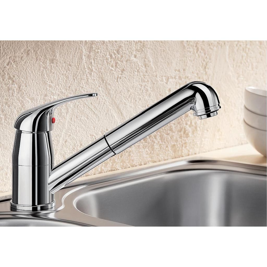 Plautuvės maišytuvas BLANCO DARAS-S chrom HD