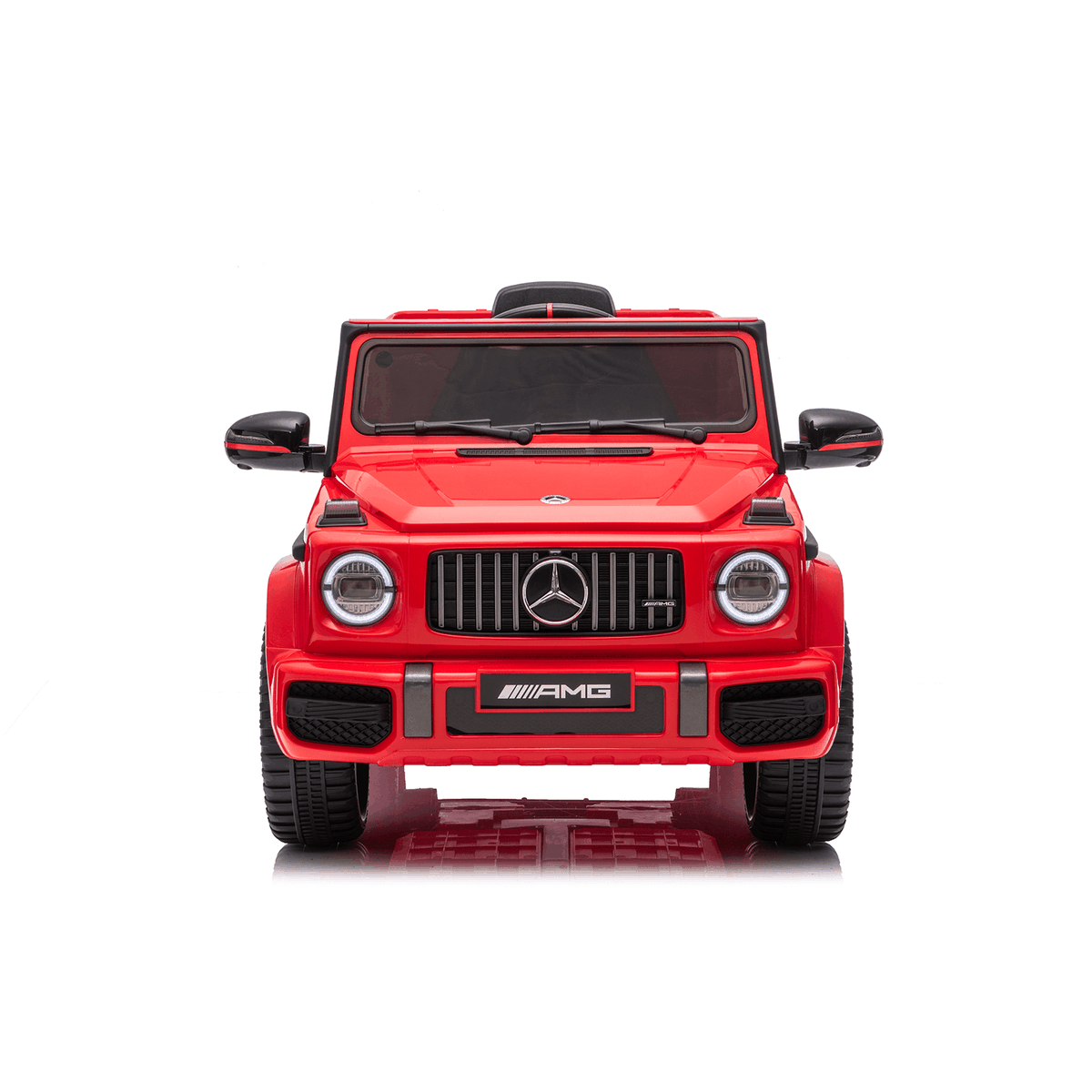 Vaikiškas elektromobilis Mercedes G63 HATIS, raudonas Vaikiškas elektromobilis Mercedes G63 HATIS, raudonas