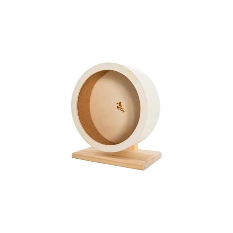 PETBUDDY Wooden medinis ratas graužikams 21cm, A64051