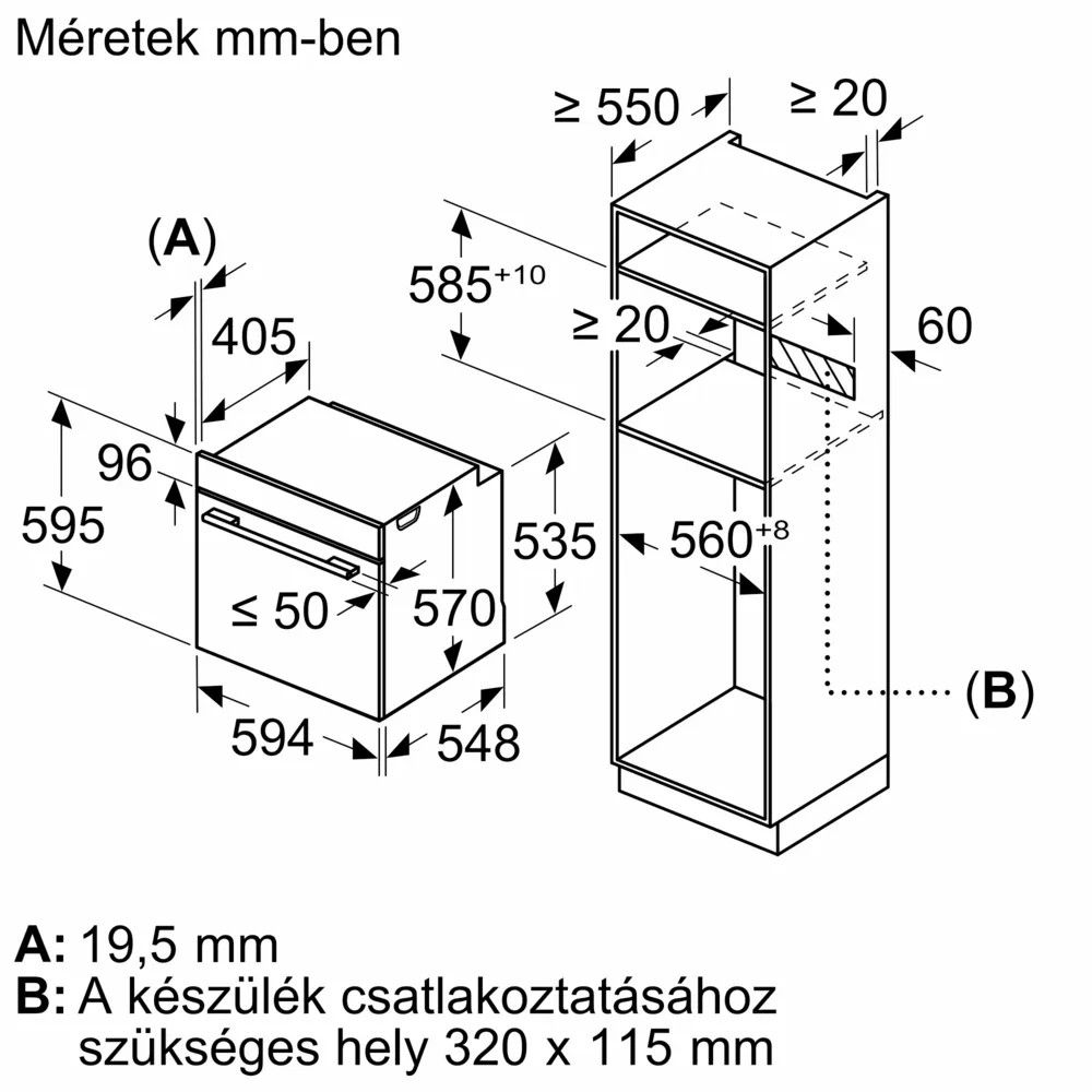 Orkaitė Bosch HBA534EB3 Orkaitė Bosch HBA534EB3