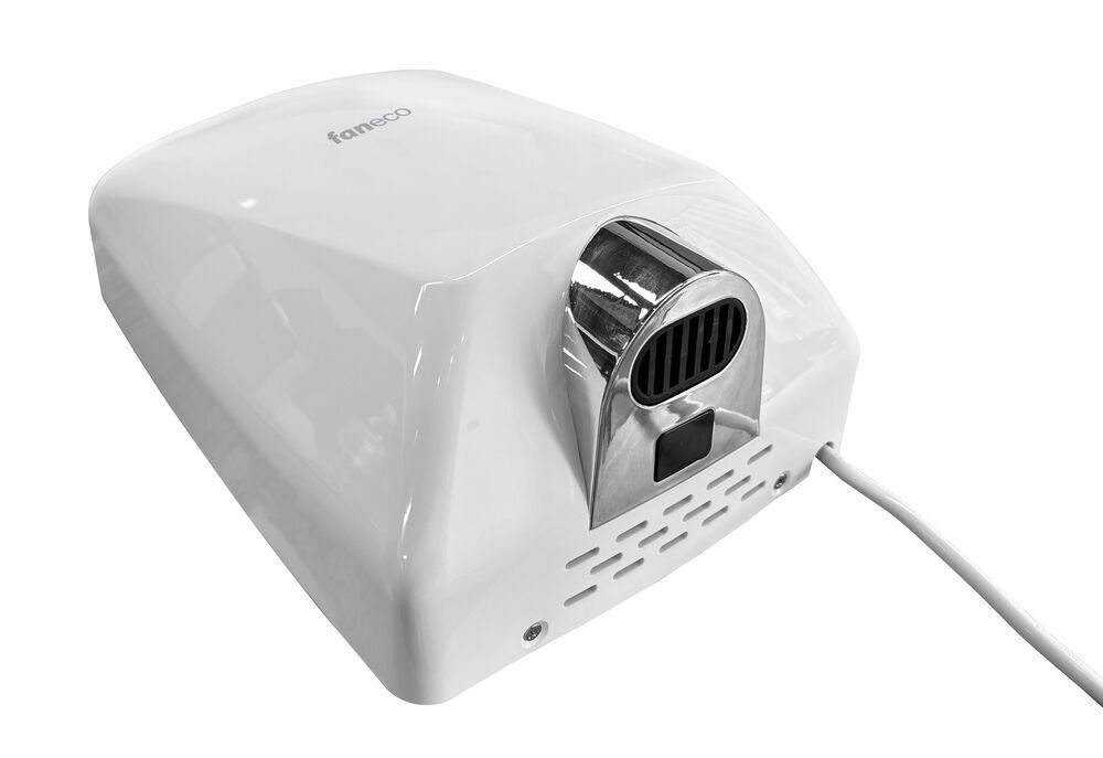 Rankų džiovintuvas Faneco HALNY 1200W, baltas, D1200PRW