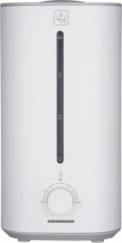 Ultragarsinis drėkintuvas 4L 35m2 25W HUH-M3504WH HEINNER Ultragarsinis drėkintuvas 4L 35m2 25W HUH-M3504WH HEINNER