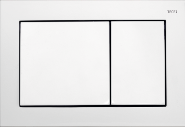 Komplektas: rėmas TECEbase su balta plokštele ir unitazas Simas Trevi Rimless su Soft Close dangčiu