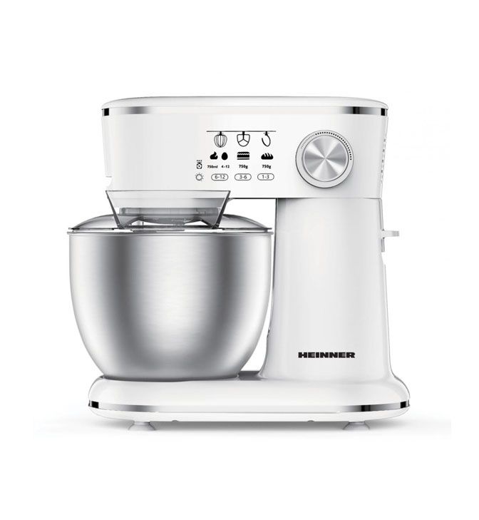 Planetinis maišytuvas 1000W, 5L HPM-1000WHCH HEINNER Planetinis maišytuvas 1000W, 5L HPM-1000WHCH HEINNER