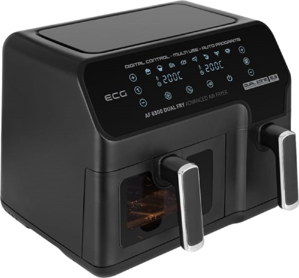 Dviguba karšto oro gruzdintuvė ECG AF 8300 Dviguba karšto oro gruzdintuvė ECG AF 8300