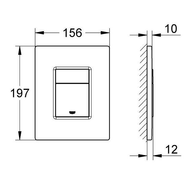 Komplektas: rėmas Grohe Rapid SL 5-in-1 ir unitazas Villeroy & Boch Subway 2.0 Rimless su Soft Close dangčiu