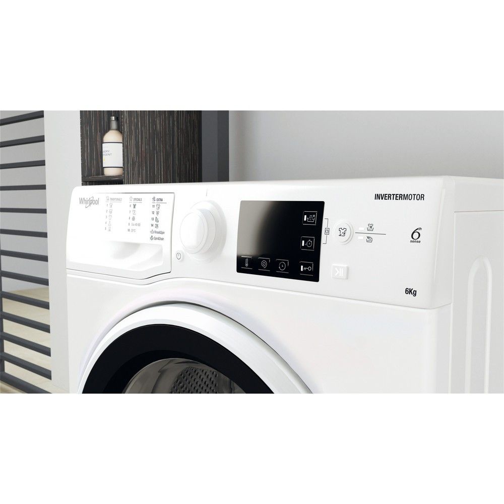 Skalbimo mašina Whirlpool WRBSB 6249 W EU Skalbimo mašina Whirlpool WRBSB 6249 W EU