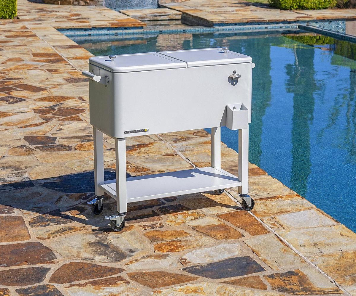 Sodo šaldytuvas Permasteel PS-223-80QT-WT Sodo šaldytuvas Permasteel PS-223-80QT-WT
