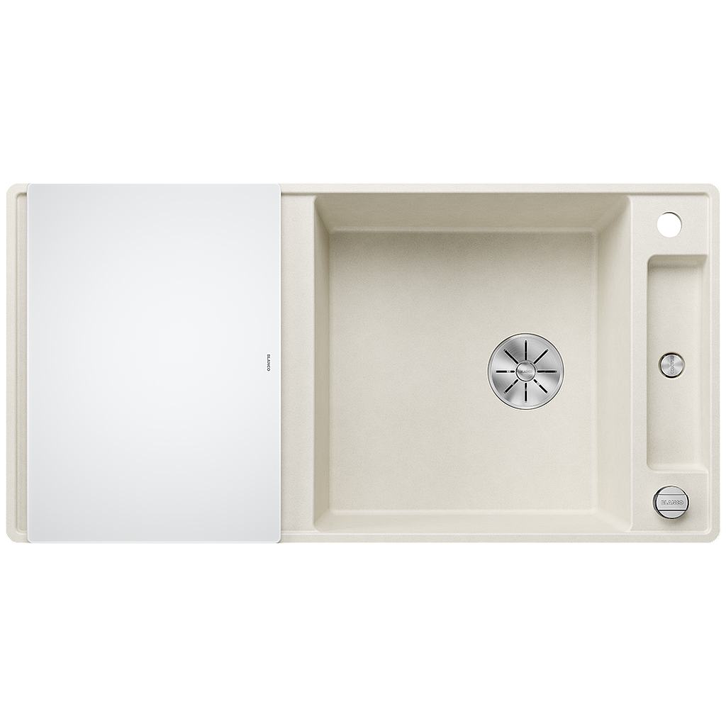 Silgranitinė plautuvė BLANCO AXIA III XL 6 S-F SILG Balta Z.GL InFino M.AF