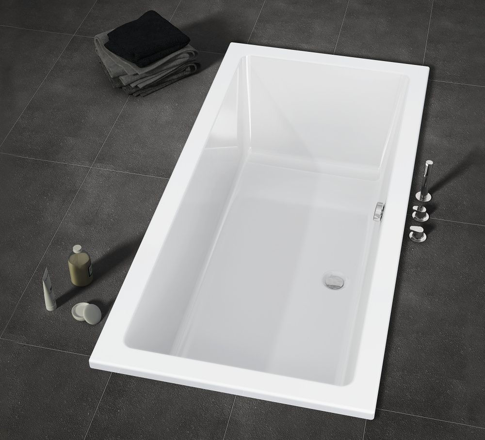 Akrilinė vonia Riho Lusso 180x80 cm, balta, B036001005