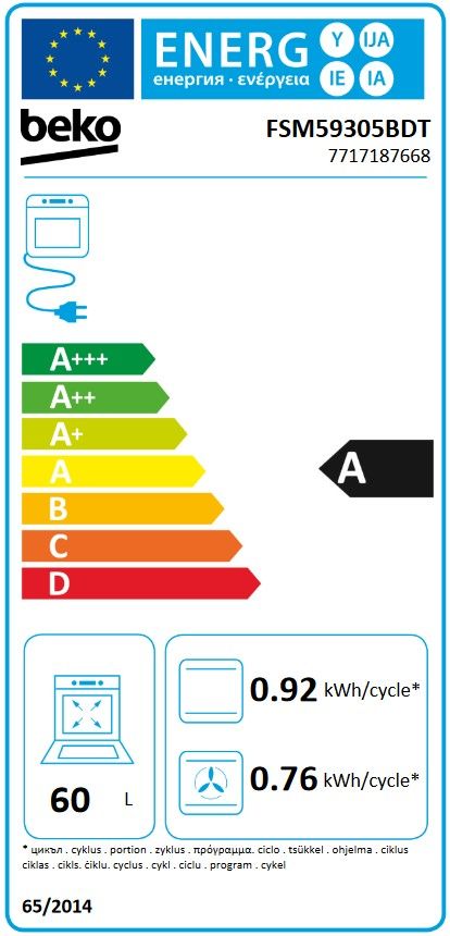 Indukcinė 50 cm pločio viryklė BEKO FSM59305BDT, juodos spalvos