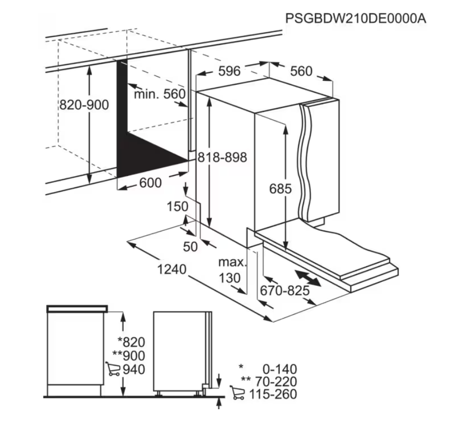 Indaplovė ELECTROLUX EEG88600W