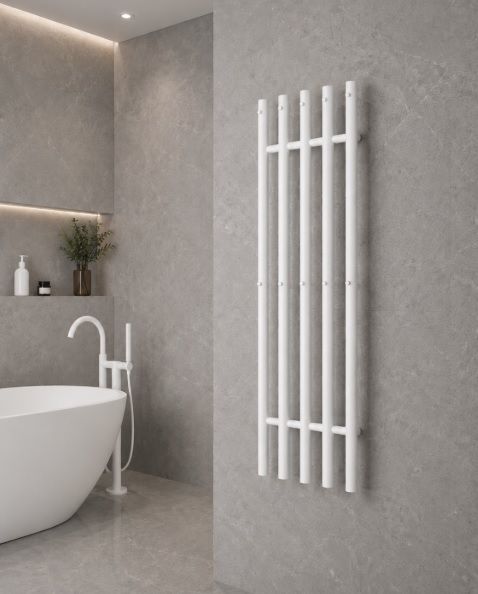 Rankšluosčių džiovintuvas Očenašek 5TT 40x130 cm, baltas, 10 kabliukai Rankšluosčių džiovintuvas Očenašek 5TT 40x130 cm, baltas, 10 kabliukai