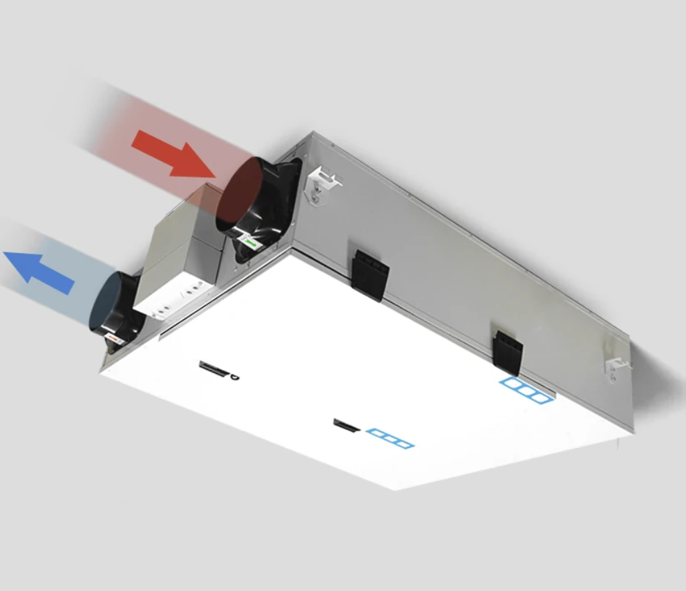 Entalpinis rekuperatorius Norwian AIR 250, 1 kw tenas, WIFI+ patalpos valdiklis