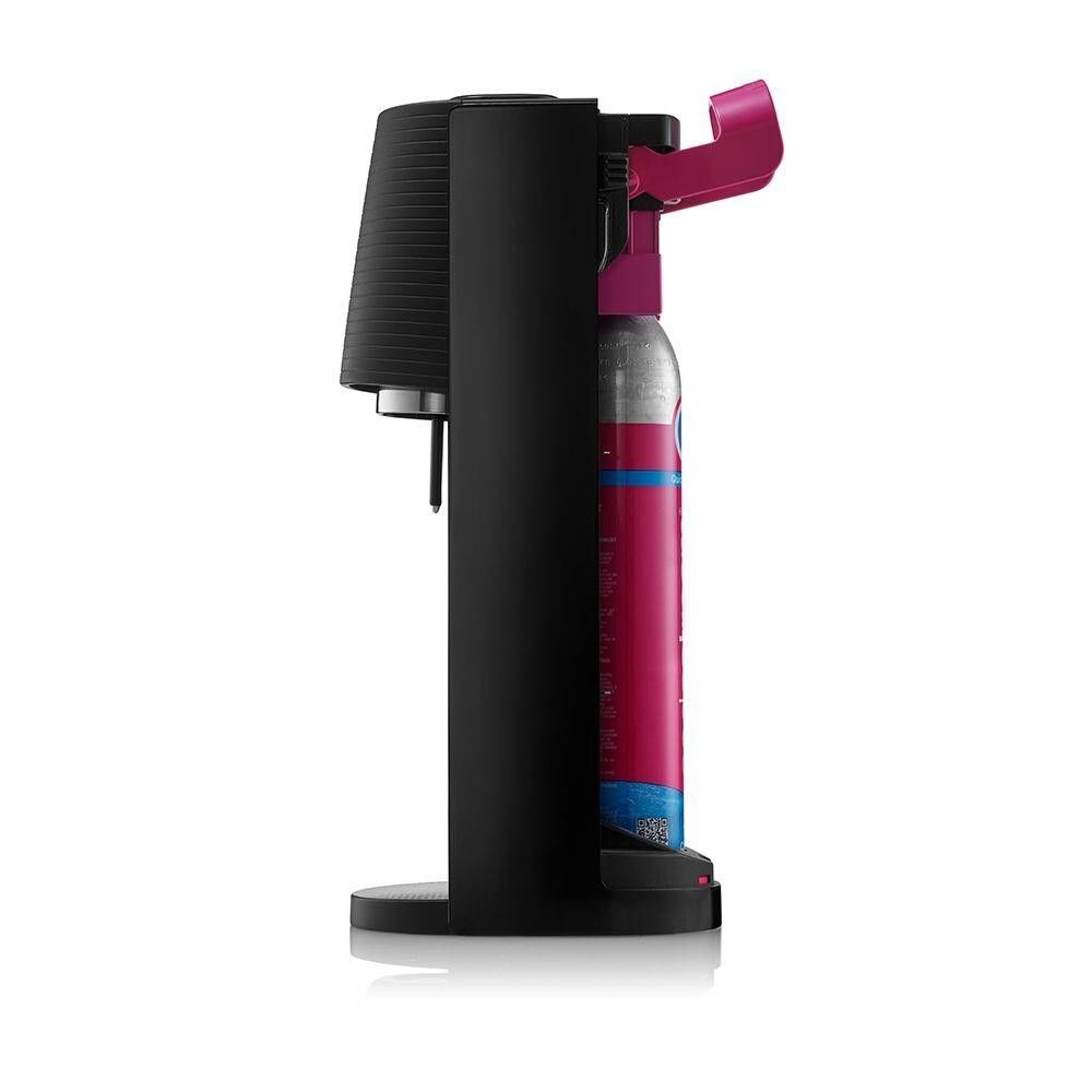 Gazuotų gėrimų gaminimo aparatas SodaStream Terra, 7290113763784, juodas