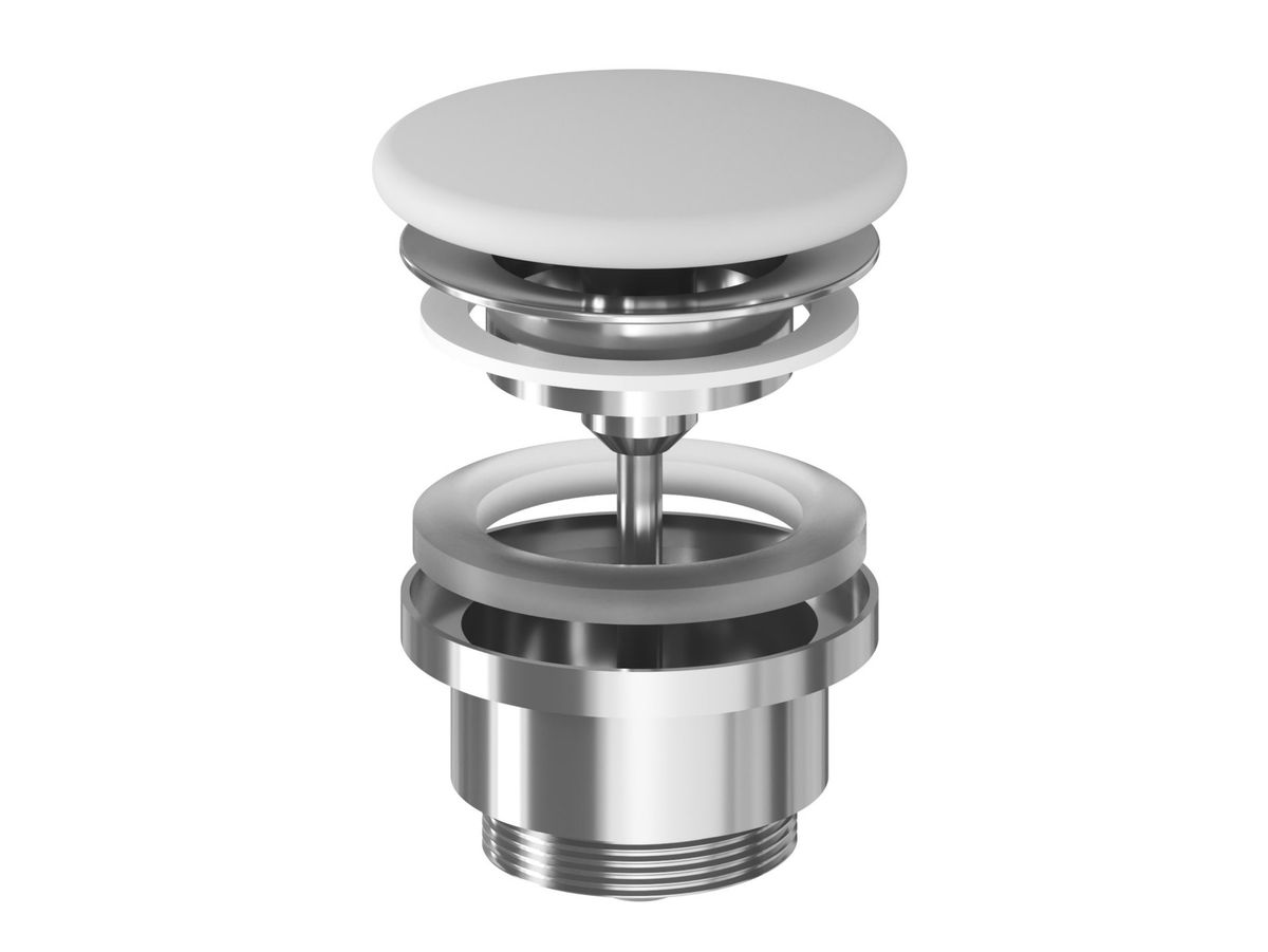 Stacionari praustuvo sifono galvutė Ravak Flat, Smoke Grey, X03071 Stacionari praustuvo sifono galvutė Ravak Flat, Smoke Grey, X03071