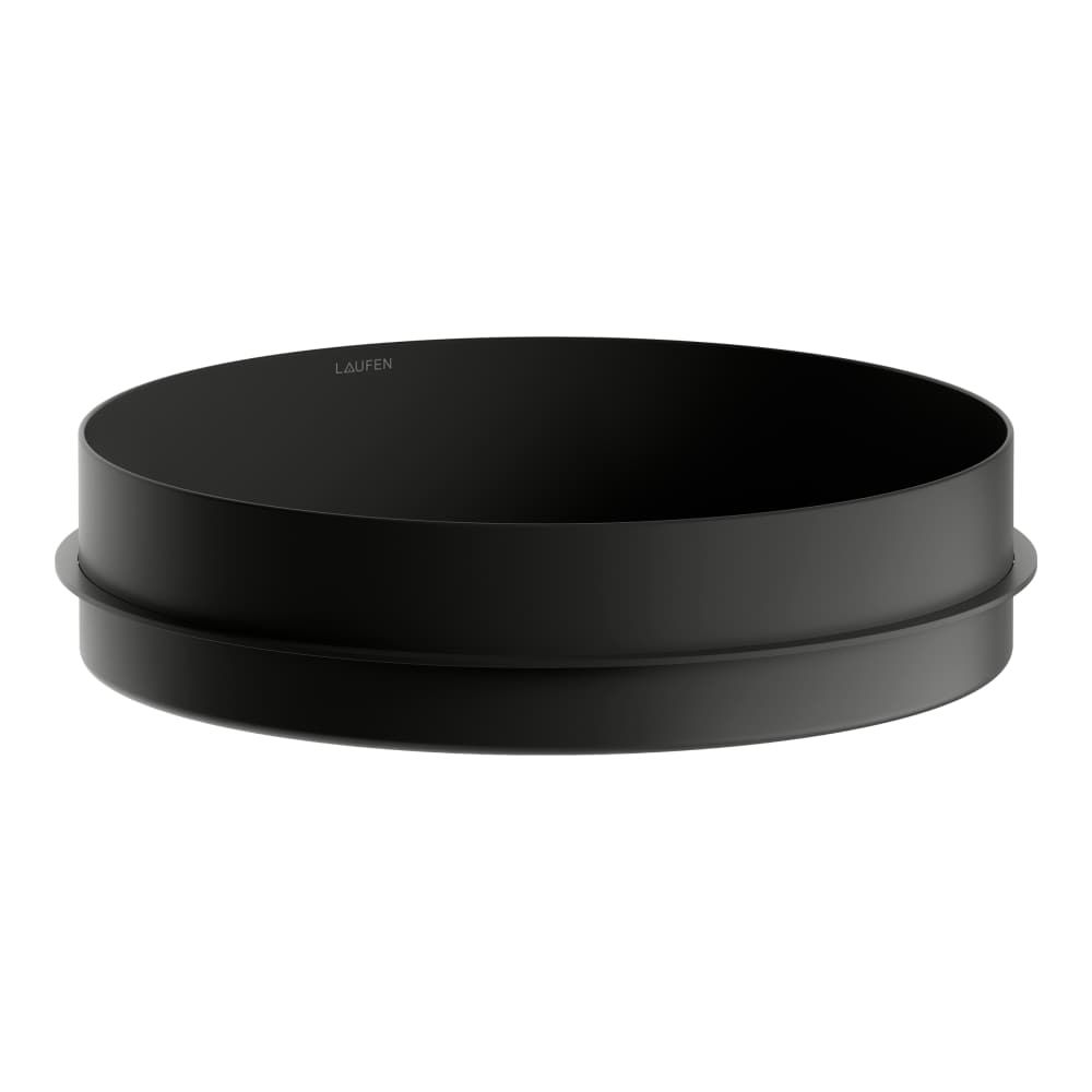 Įleidžiamas praustuvas LAUFEN IN & OUT 40 cm, juodas matinis, H517IO47161121 Įleidžiamas praustuvas LAUFEN IN & OUT 40 cm, juodas matinis, H517IO47161121