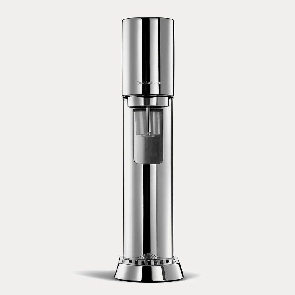 Gazuotų gėrimų gaminimo aparatas SodaStream, nerūdijantis plienas